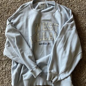 Aerie Chill Sweatshirt - Like New, Gentle Worn XXL (baby blue)